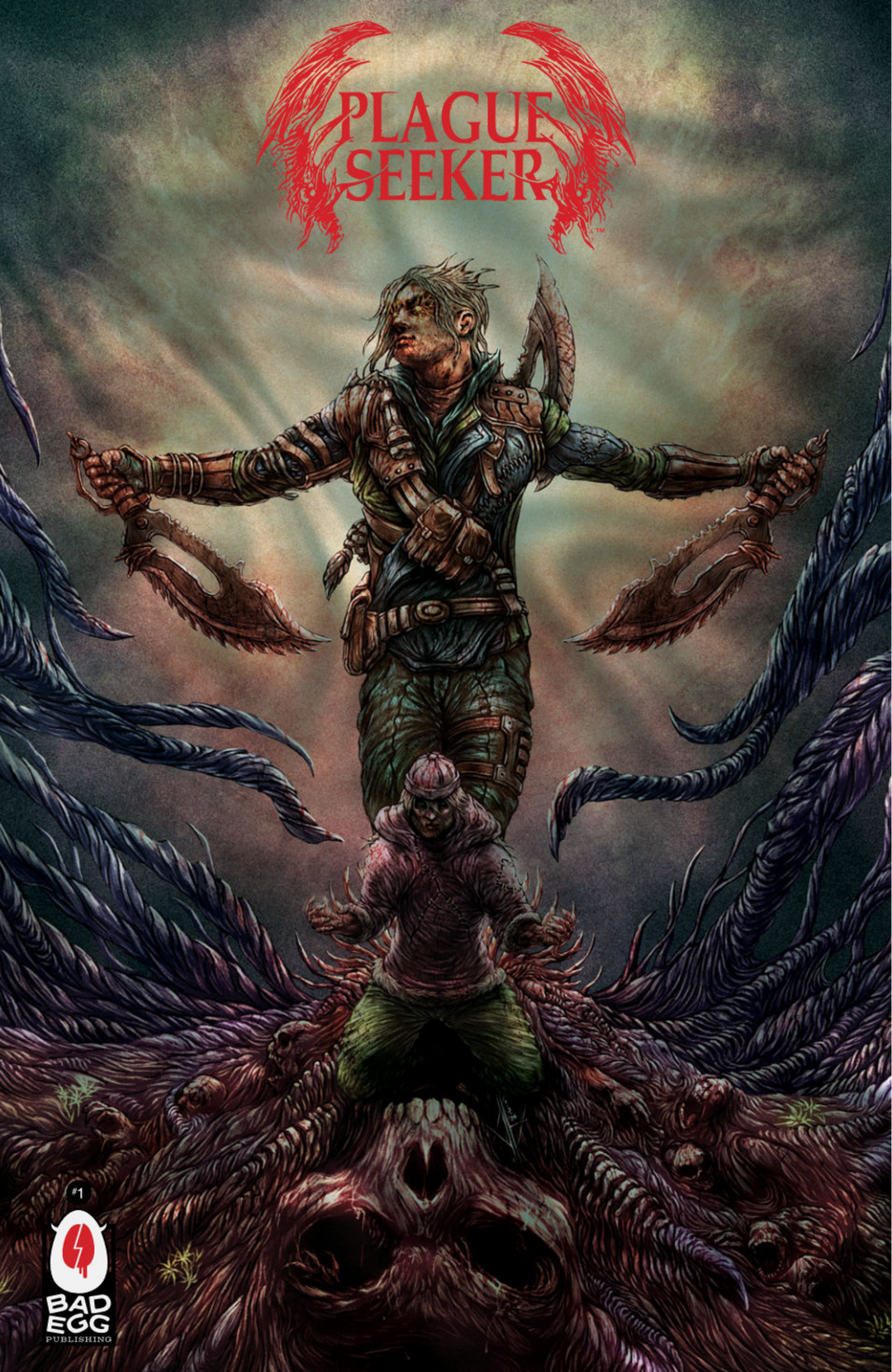 Plague Seeker Issue #01 - Limited Edition Foil Variant by Vamkire C. Trannel