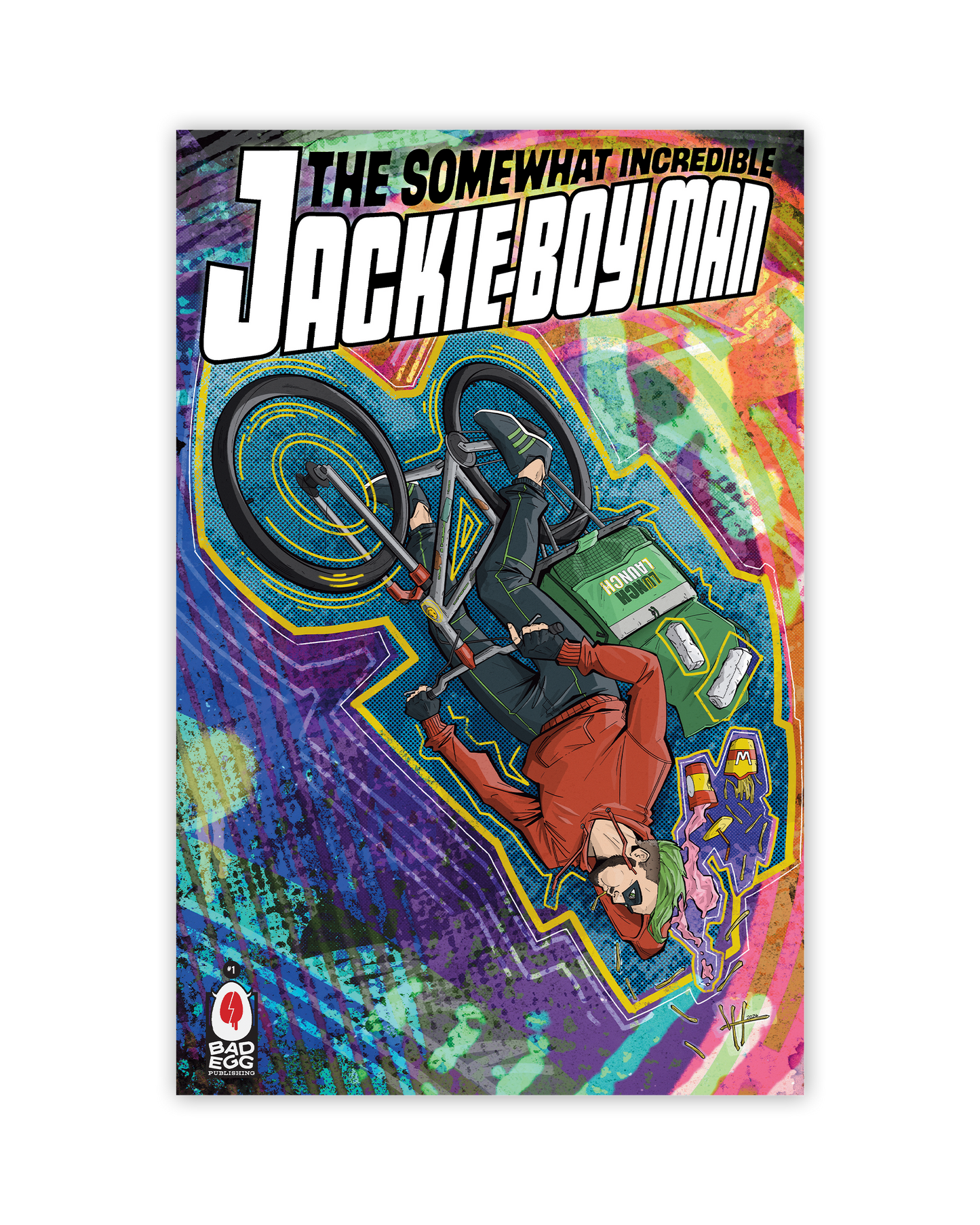 The Somewhat Incredible Jackie Boy-Man #01 - COVER B