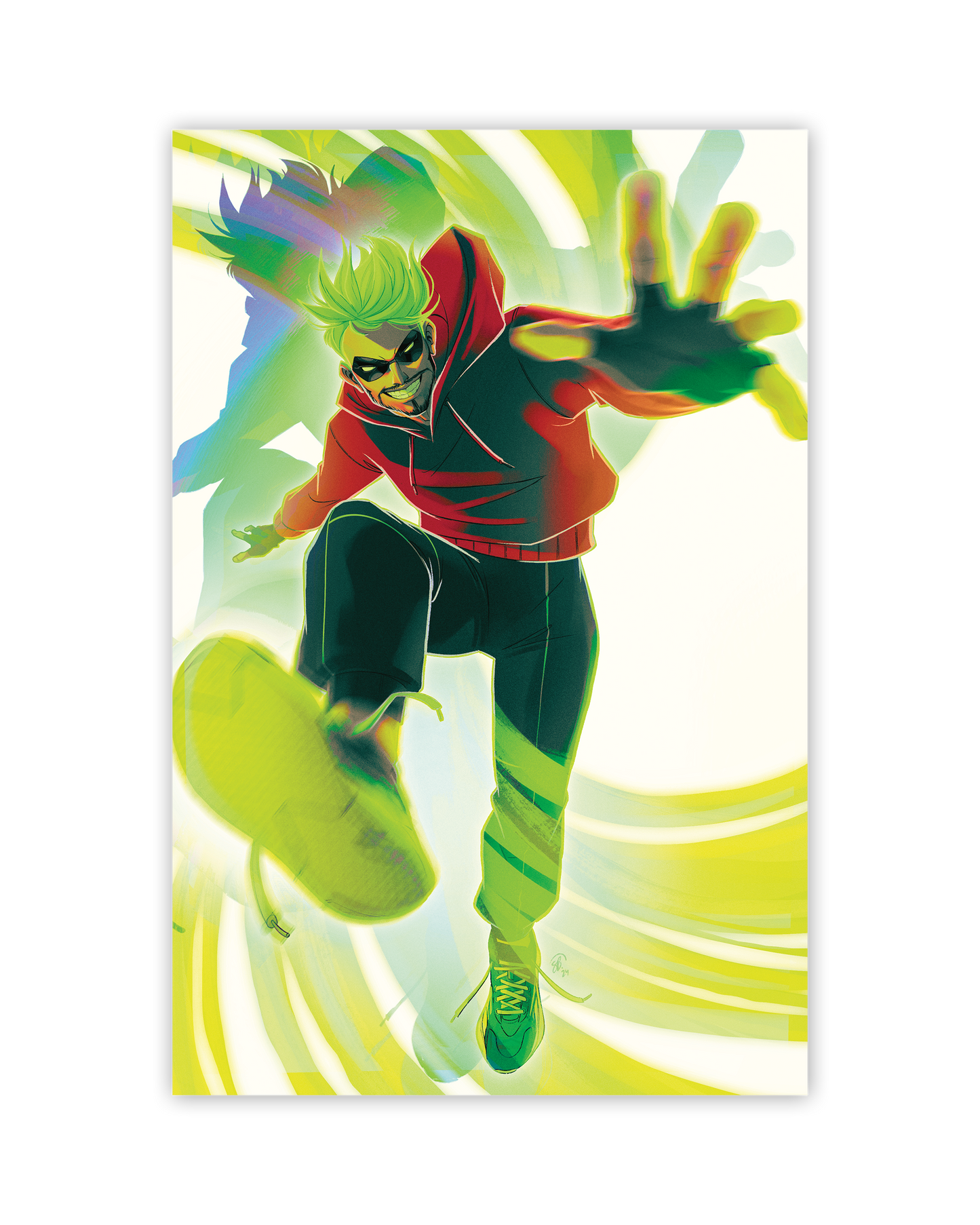 The Somewhat Incredible Jackie-Boy Man #1 NYCC Exclusive Cover