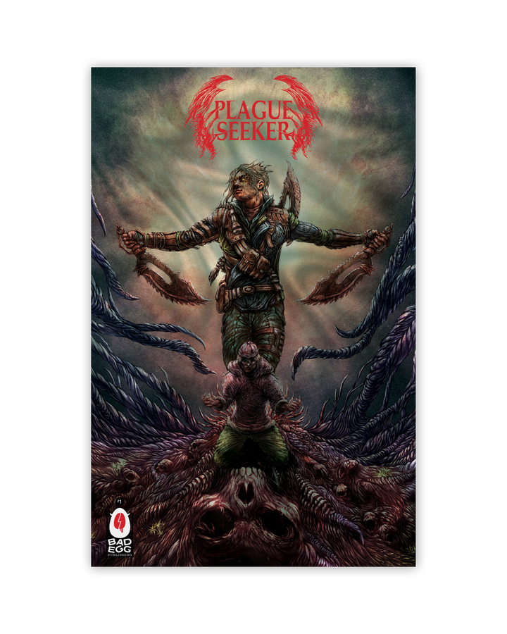 Plague Seeker Issue #01 - Limited Edition Foil Variant by Vamkire C. Trannel