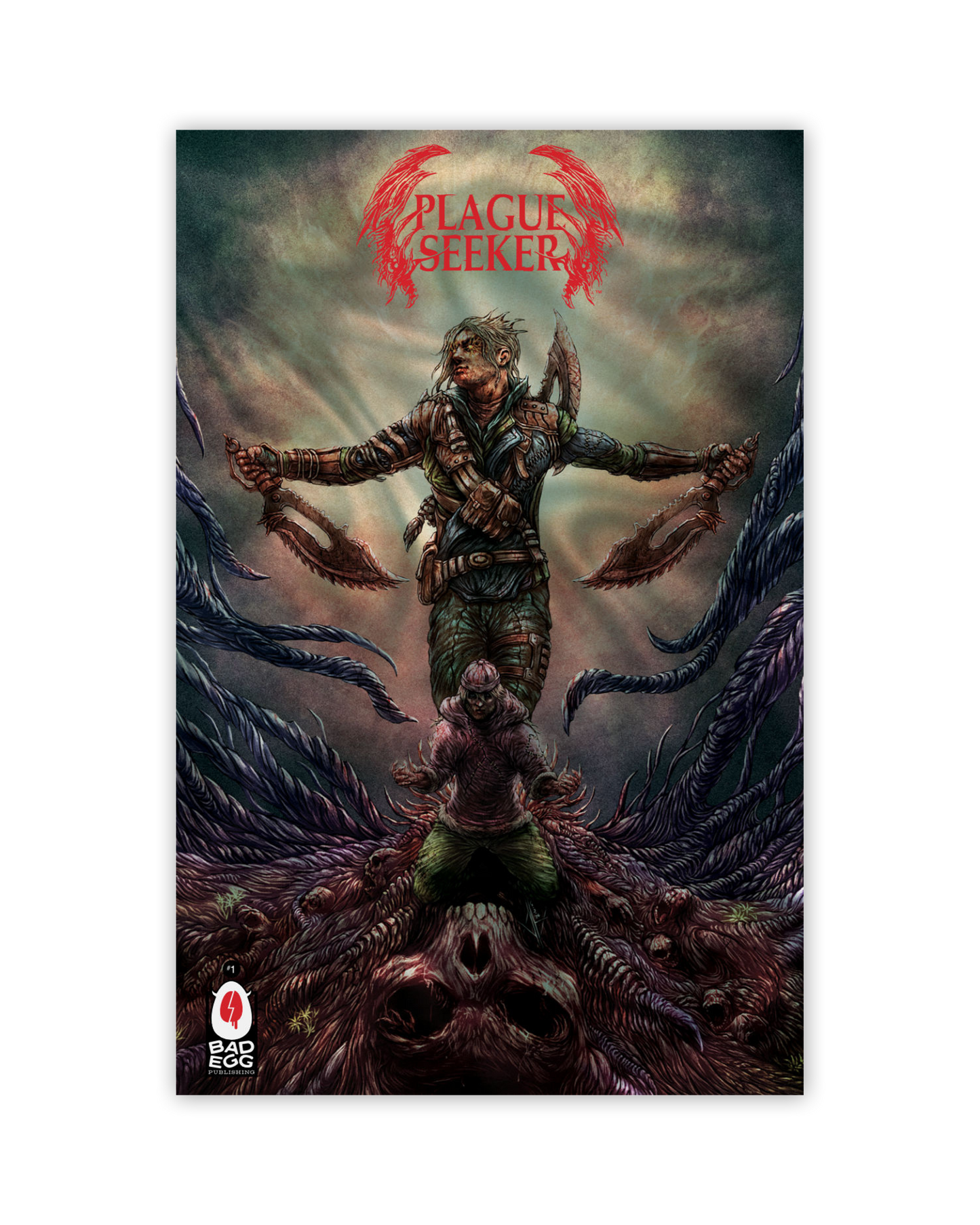 Plague Seeker Issue #01 - Limited Edition Foil Variant by Vamkire C. Trannel